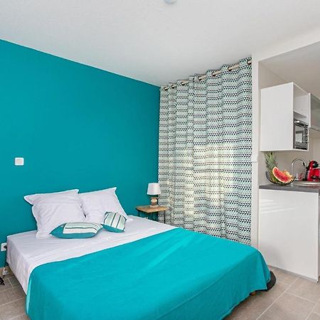Studio Corail 5 Min A Pied De La Plage - 1Br Studio 5Min Walk From Nice Beach 圣安娜 外观 照片