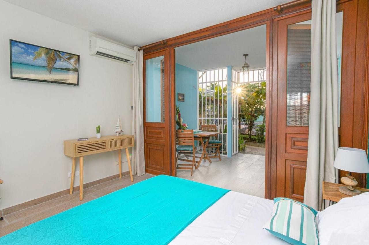 Studio Corail 5 Min A Pied De La Plage - 1Br Studio 5Min Walk From Nice Beach 圣安娜 外观 照片